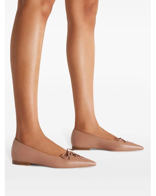 Malone Souliers Brown Hedy Ballet Flats