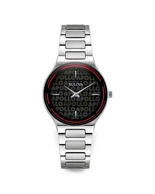 Bulova Black Apollo 32Mm Watch