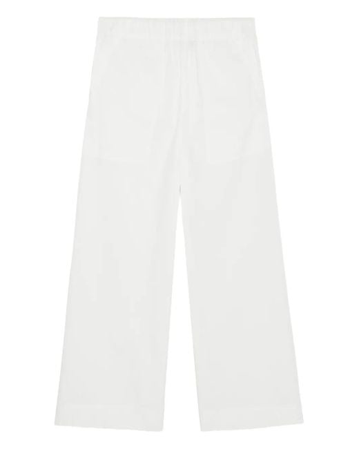 Jonathan Simkhai White Arden Pockets Trousers
