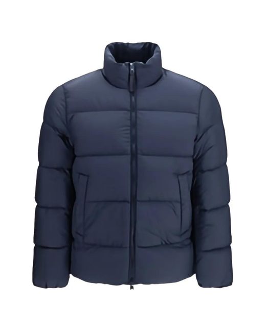 Woolrich Blue Cloud Padded Jacket for men