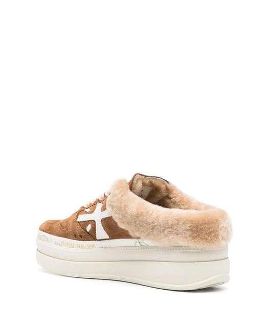 Premiata Multicolor Suede Micol Sneakers