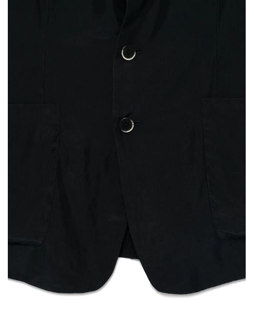 Barena Black Button Jacket for men