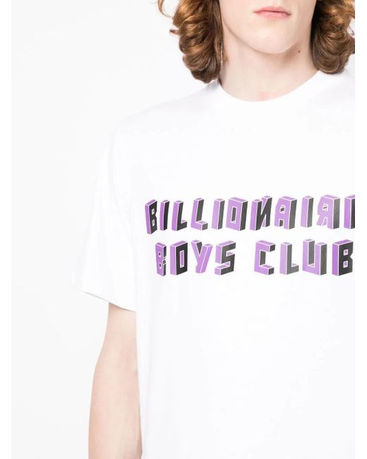 T-Shirt Con Stampa di BBCICECREAM in White da Uomo