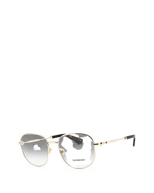 Burberry Natural Round-Frame Glasses