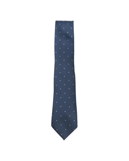Tom Ford Blue Polka Dot Tie for men