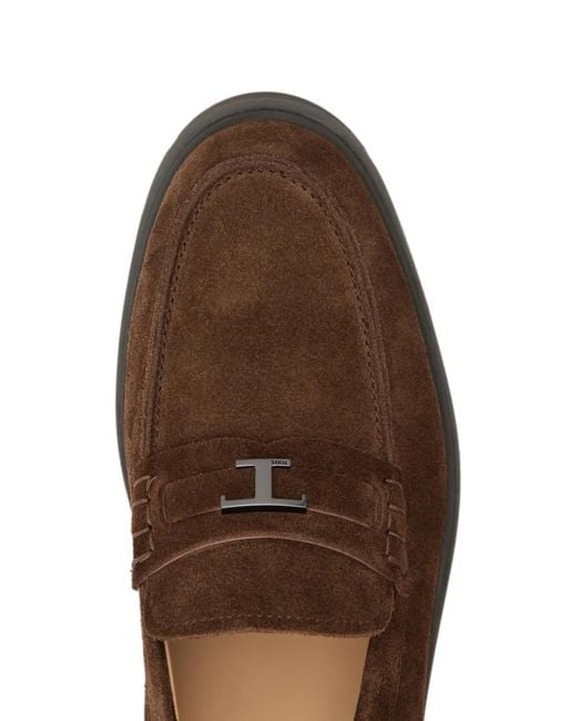 Tod's Brown Loafers for men