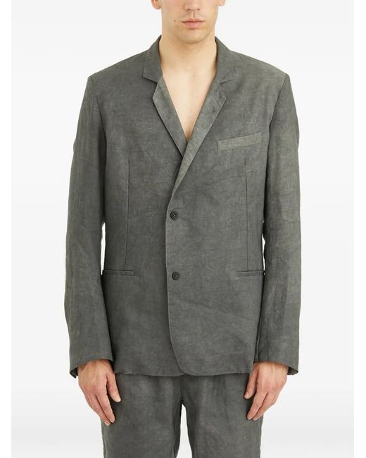 Daub Gray Pocket Blazer for men