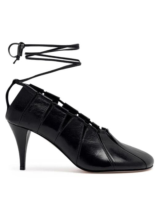 Proenza Schouler Black Glove Hinge Pumps
