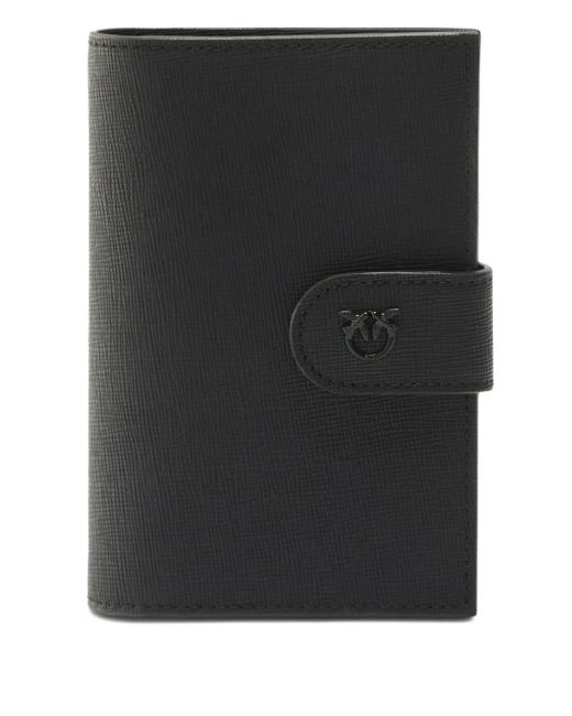 Pinko Leather Passport Holder Black
