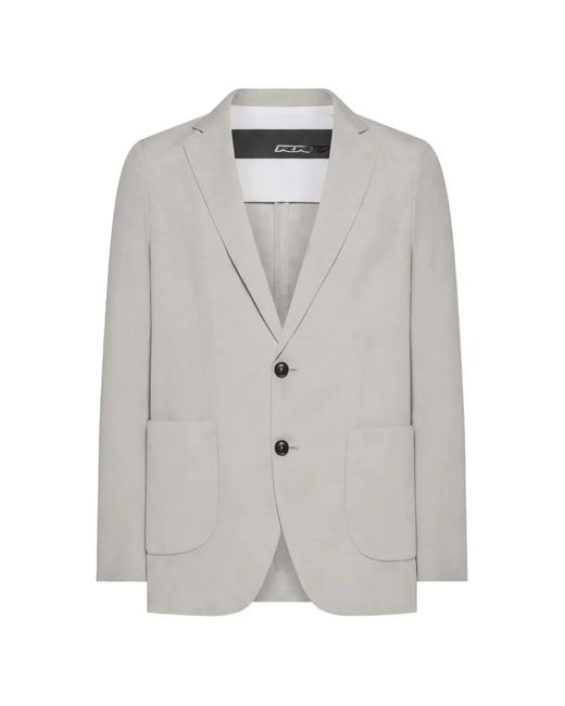 Rrd Gray Lynco Single-Breasted Blazer for men