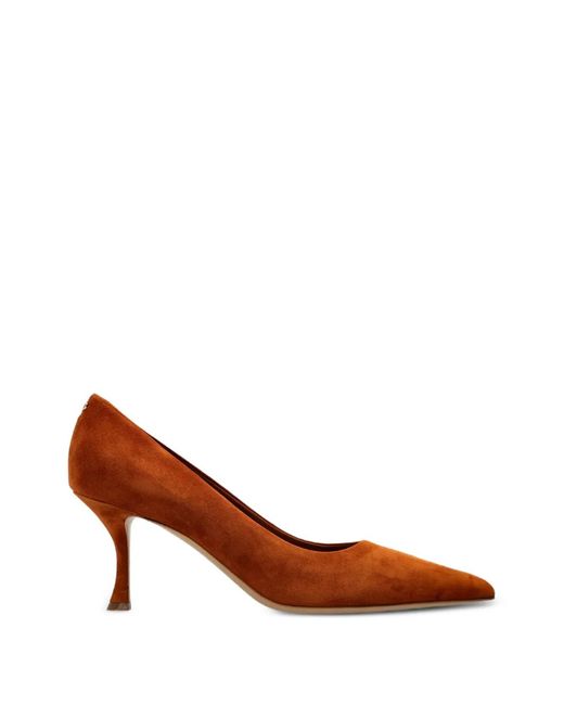 Ferragamo Brown Elydea Pumps