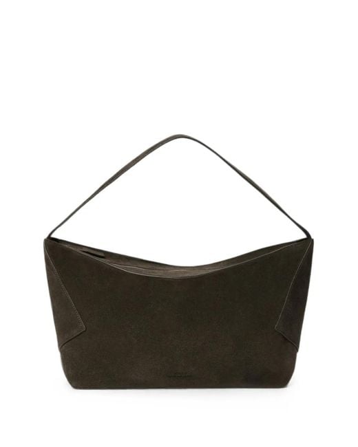 Studio Nicholson Black Hagu Leather Shoulder Bag