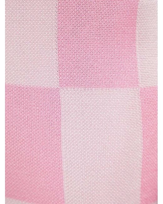 Stine Goya Pink Checkered Trousers