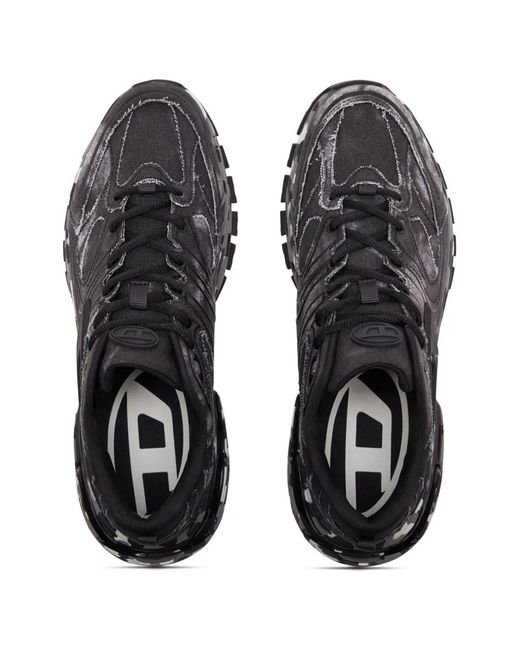 DIESEL Gray S-Serendipity Pro-X1 Camo-Print Sneakers for men