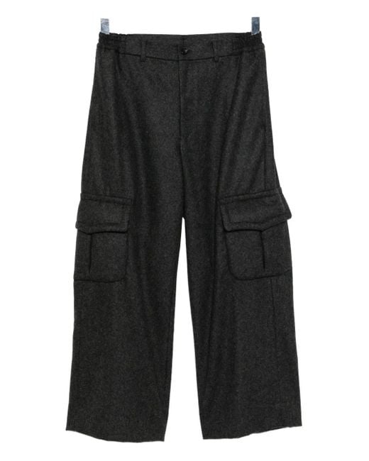 Comme des Garçons Black Cargo Tapered Trousers