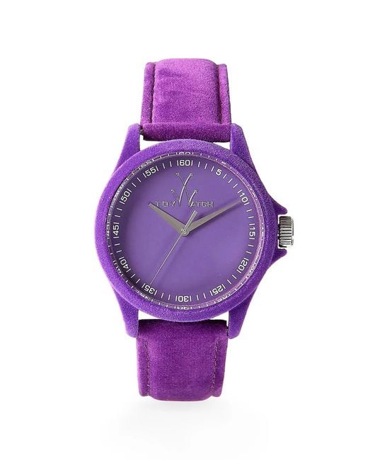 Toy Watch Purple Montre Sartorial 40 Mm