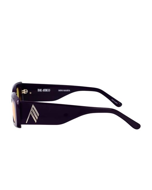 The Attico Natural Mini Marfa Sunglasses