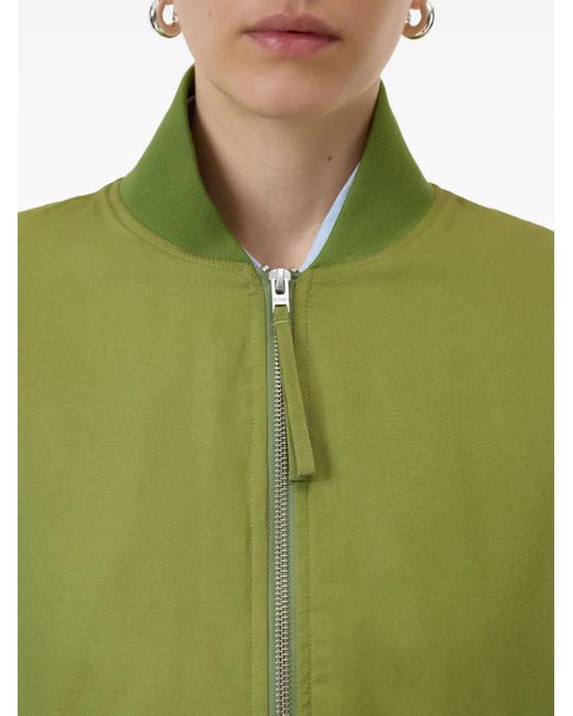 Closed Green Bomberjacke Aus Baumwolle
