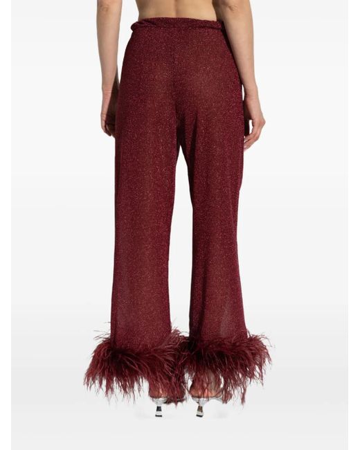 Oseree Red Trousers