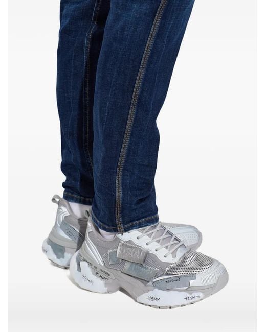 DSquared² White Faster Sneakers for men