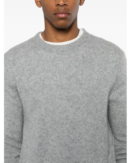 Jersey Baxter con cuello redondo Lisa Yang de hombre de color Gray