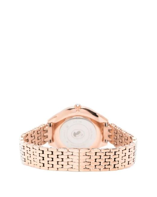 Swarovski White Round-Shape 32Mm Watch