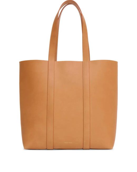 Mansur Gavriel ノース/サウス ハンドバッグ M Brown