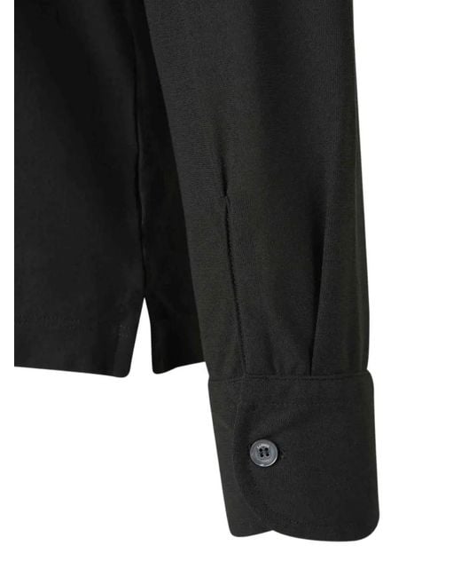 Camicia di Zanone in Black da Uomo