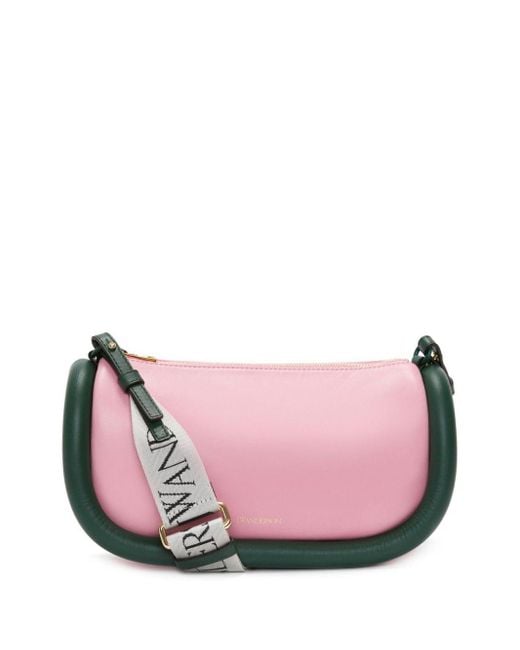 J.W. Anderson Pink Bumper-15 - Leather Crossbody Bag