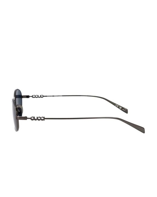 Gucci Blue Oval-Frame Sunglasses for men