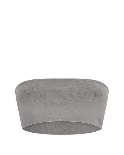 Max Mara Gray Bandeau Bra