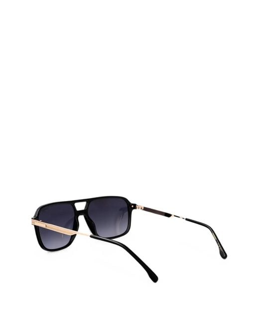 Carrera Blue Rectangle-Frame Sunglasses for men