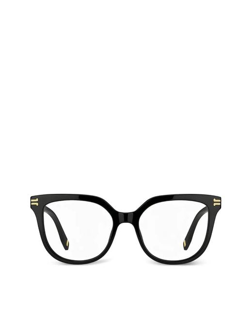 Marc Jacobs Black Brille Mit Eckigem Gestell