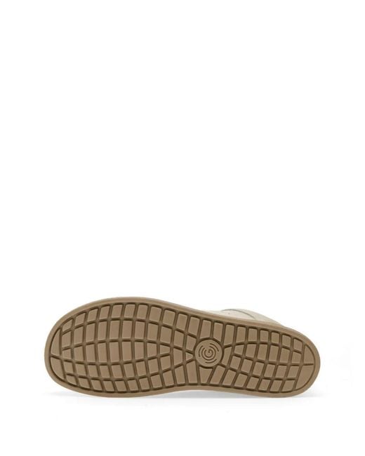 Groundies White Leather Sneakers