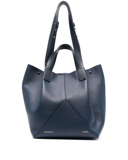 Victoria Beckham Blue The Medium Tote Leather Bag