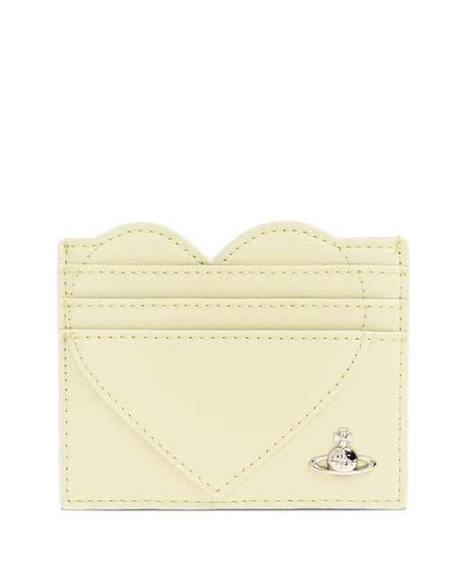 Vivienne Westwood Natural Heart Plaque Cardholder