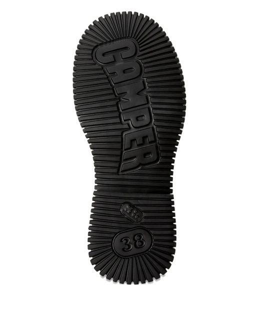 Camper Black Pix Berlin Buckle-Fastening Leather Boots