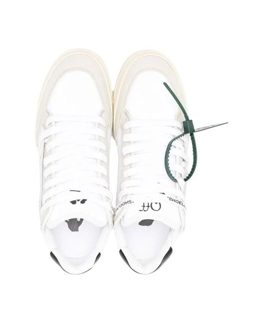 Off-White c/o Virgil Abloh White 5.0 Canvas & Suede Low-top Sneakers for men