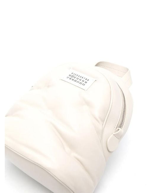 Maison Margiela White Backpacks