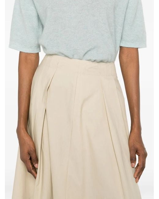 Woolrich Natural Cotton Long Skirt