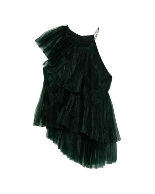 Aje. Black Westlyn Blouse