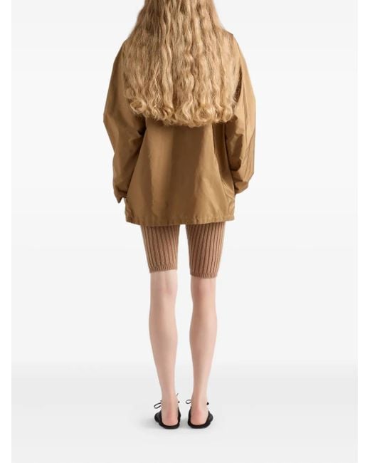 Prada Brown Re-Nylon Lightweight Jacket