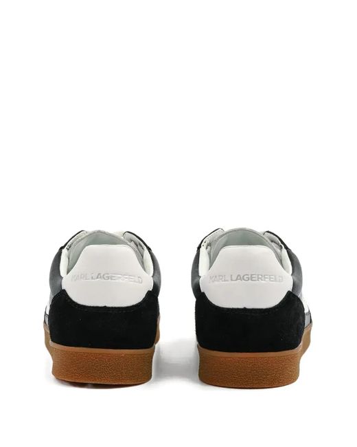 Karl Lagerfeld Black Kandidate Sneakers for men