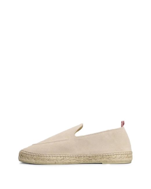 Mc2 Saint Barth Natural Espadrilles Armand À Détails De Coutures for men