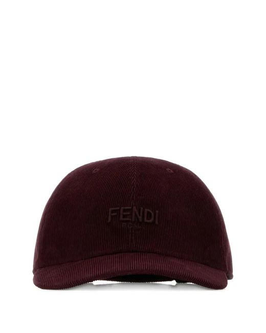 Fendi Corduroy-Textured Baseball Cap for Men | Lyst display picture 2