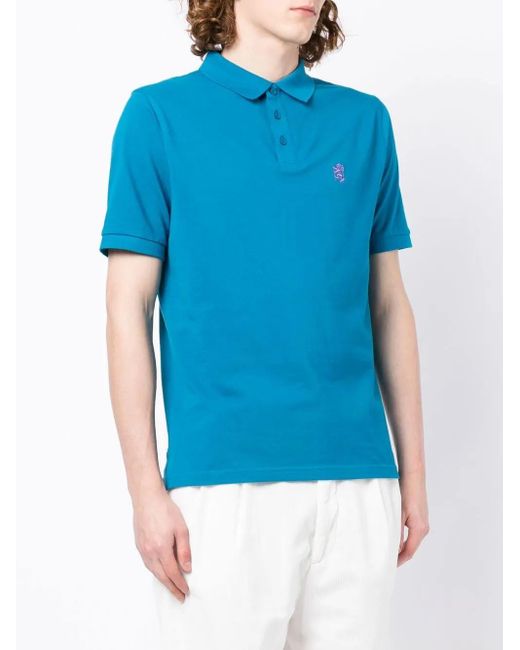 Polo Heritage Golf Pringle of Scotland en coloris Blue