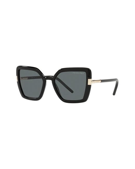 Prada Black Butterfly-frame Sunglasses