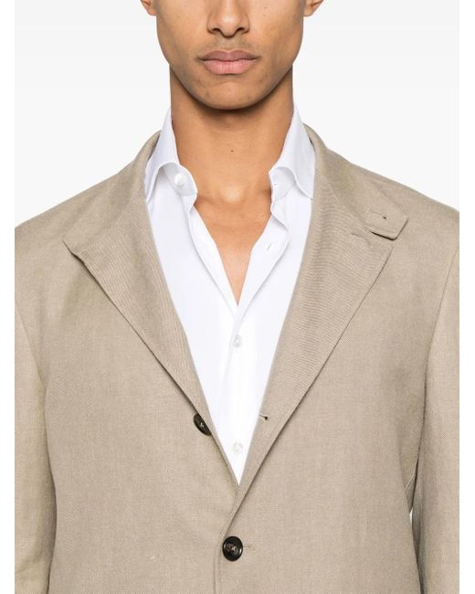 メンズ Zegna ライトウェイト ジャケット Natural