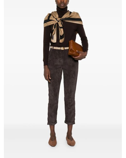 Bompard Black Roll-Neck Sweater