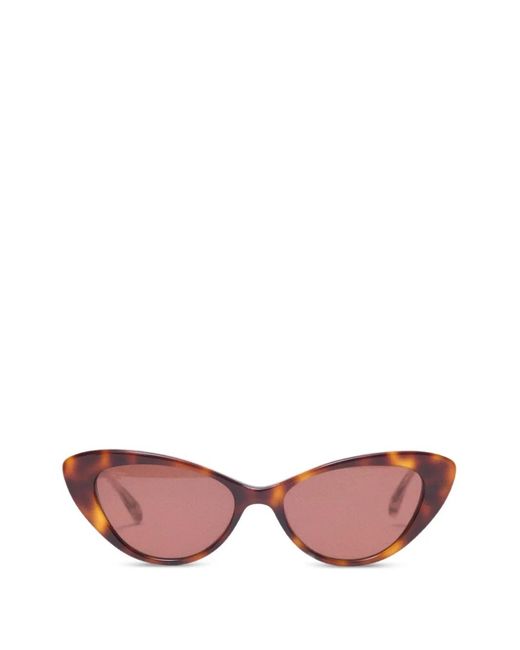 Maje Pink Cat-Eye Frame Sunglasses